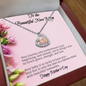 New Mom Necklace - To a Beautiful New Mom – A First Mother's Day Gift Filled with Love & Encouragement The Perfect Baby Shower Present