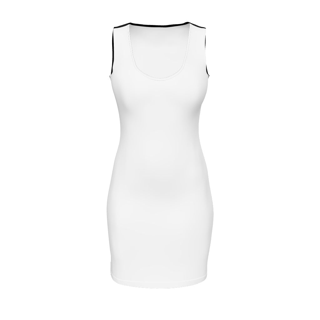 Black and White Bodycon Dress