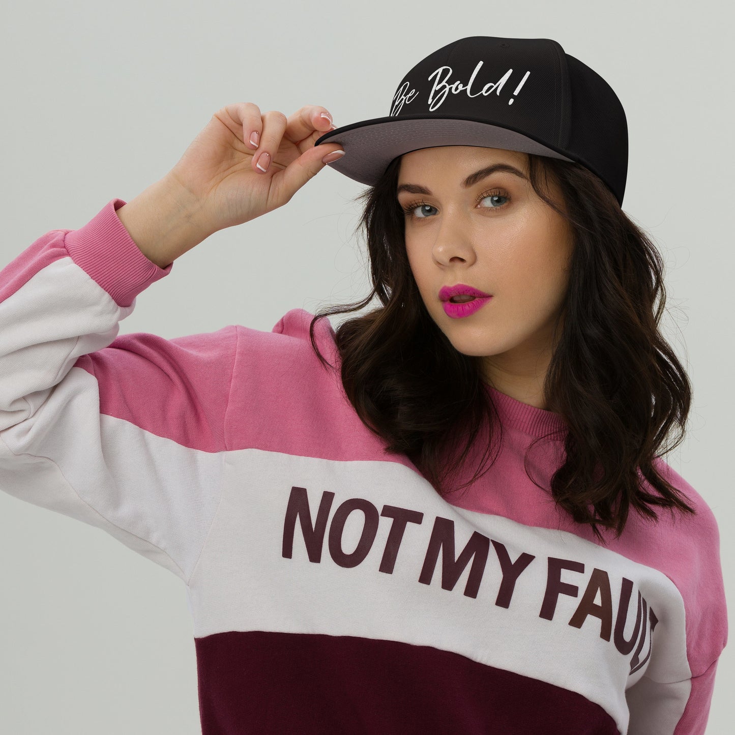 Be Bold Snapback Hat