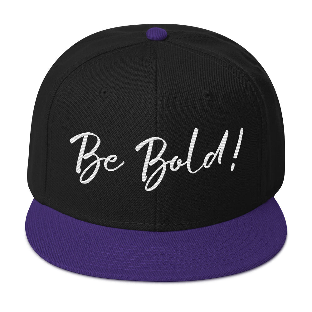 Be Bold Snapback Hat