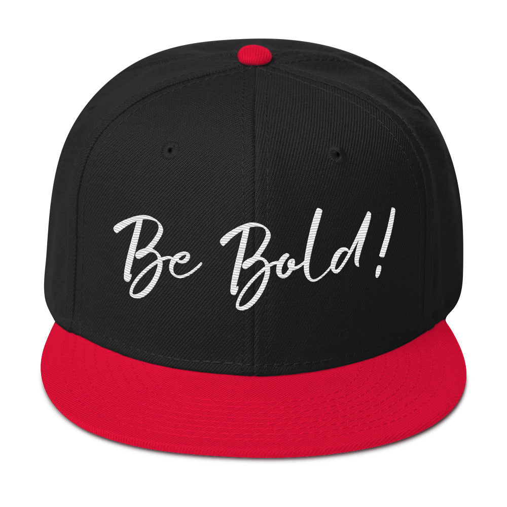 Be Bold Snapback Hat