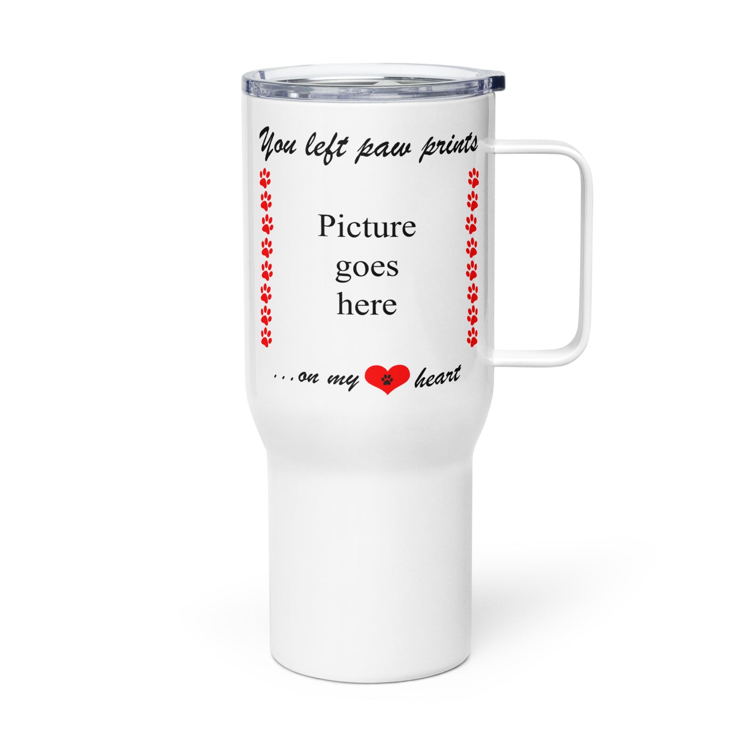 Customizable Pet Remembrance Travel Mug
