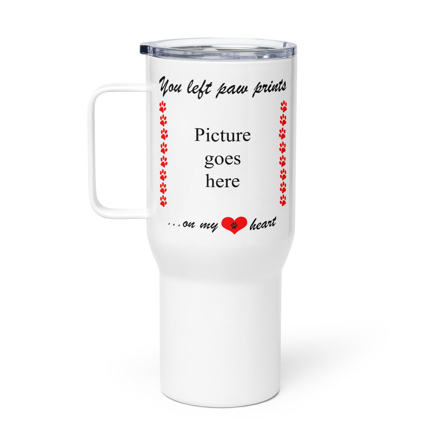Customizable Pet Remembrance Travel Mug