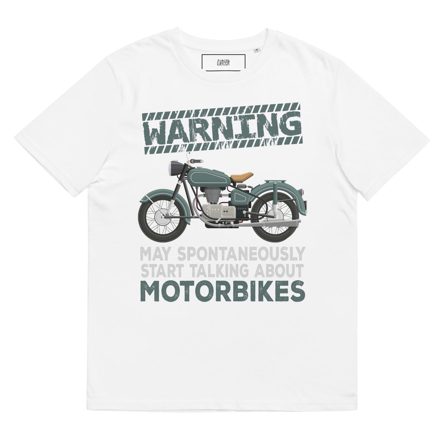 Motorcycle Lover's Organic Cotton T-Shirt