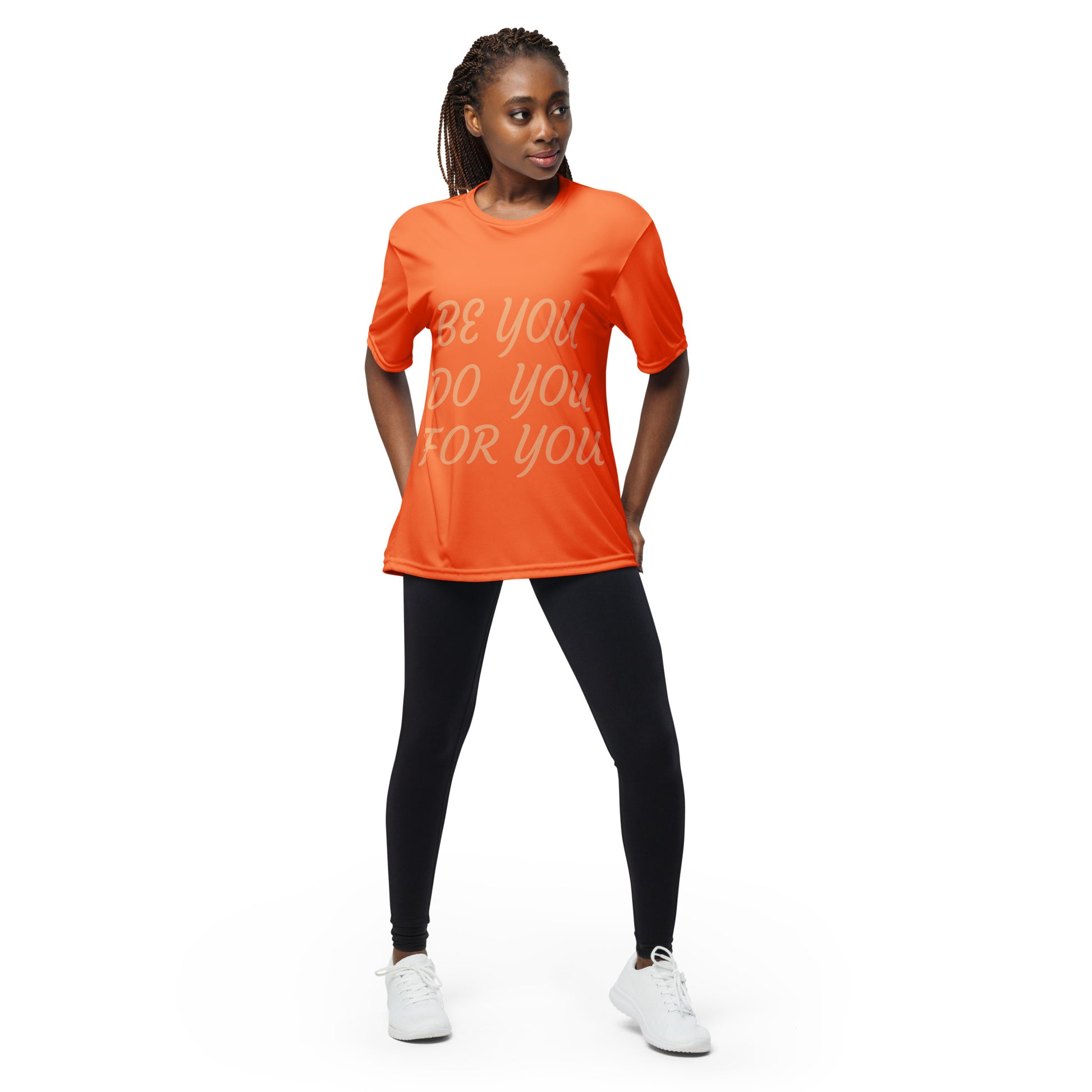 orange t-shirt