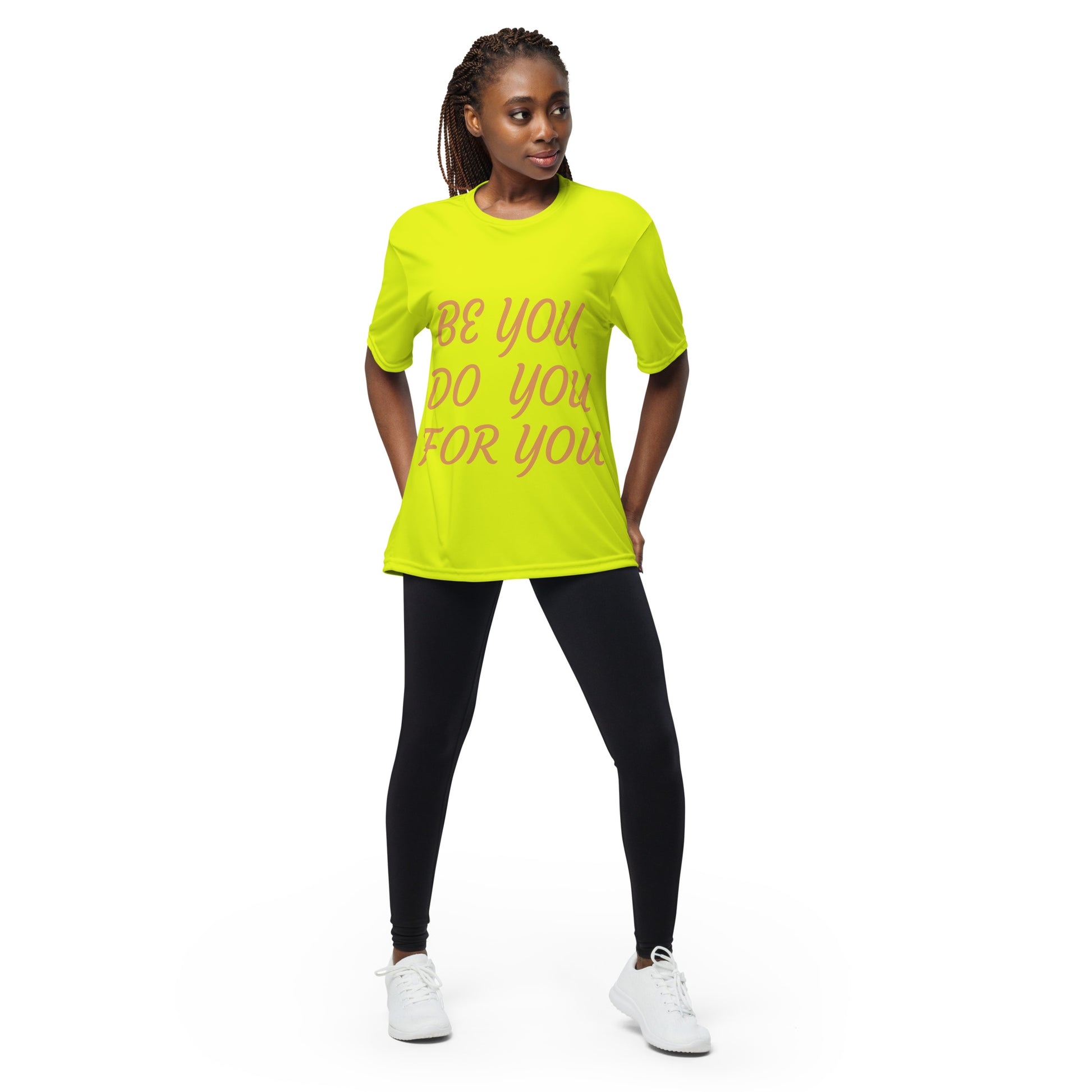 yellow t-shirt