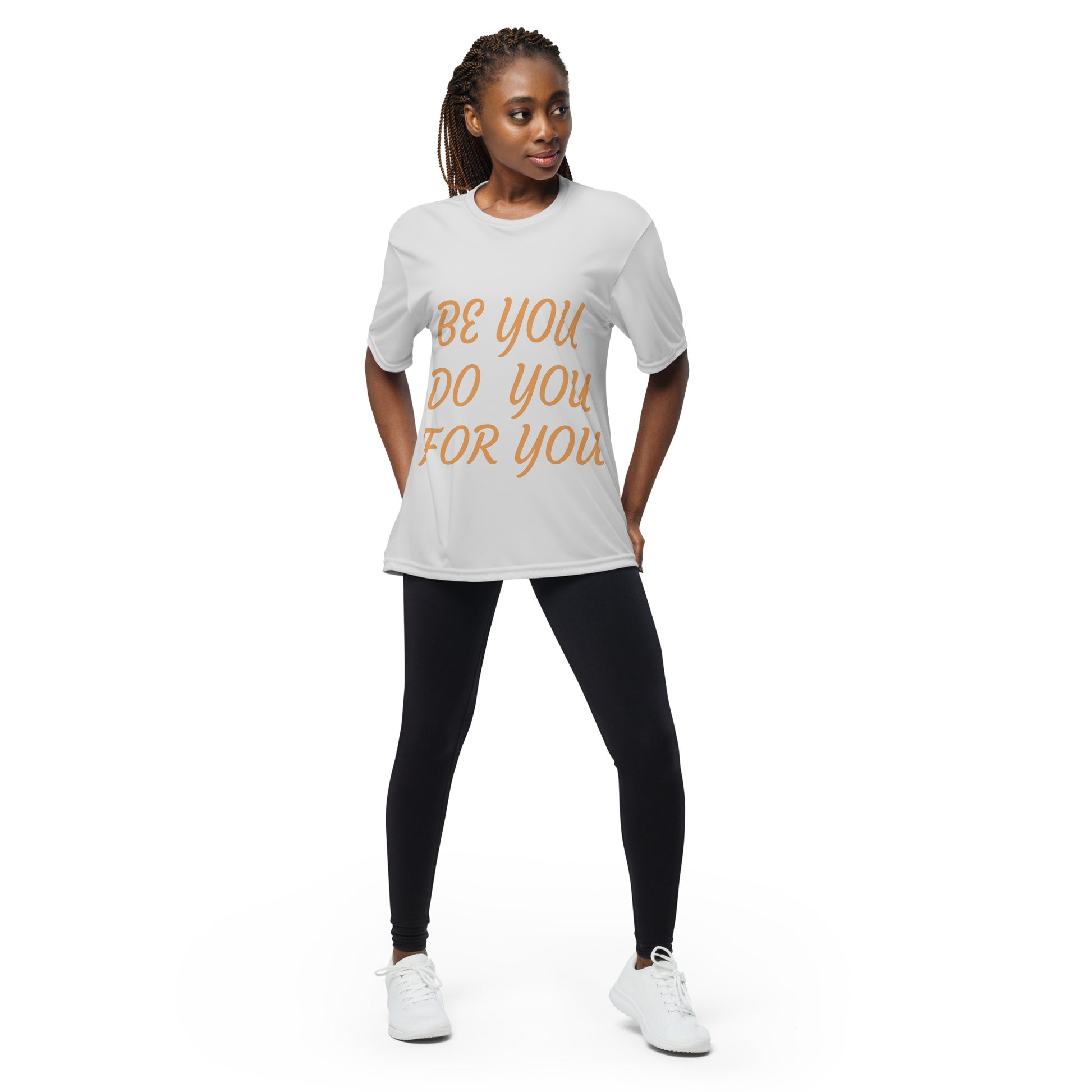 silver t-shirt