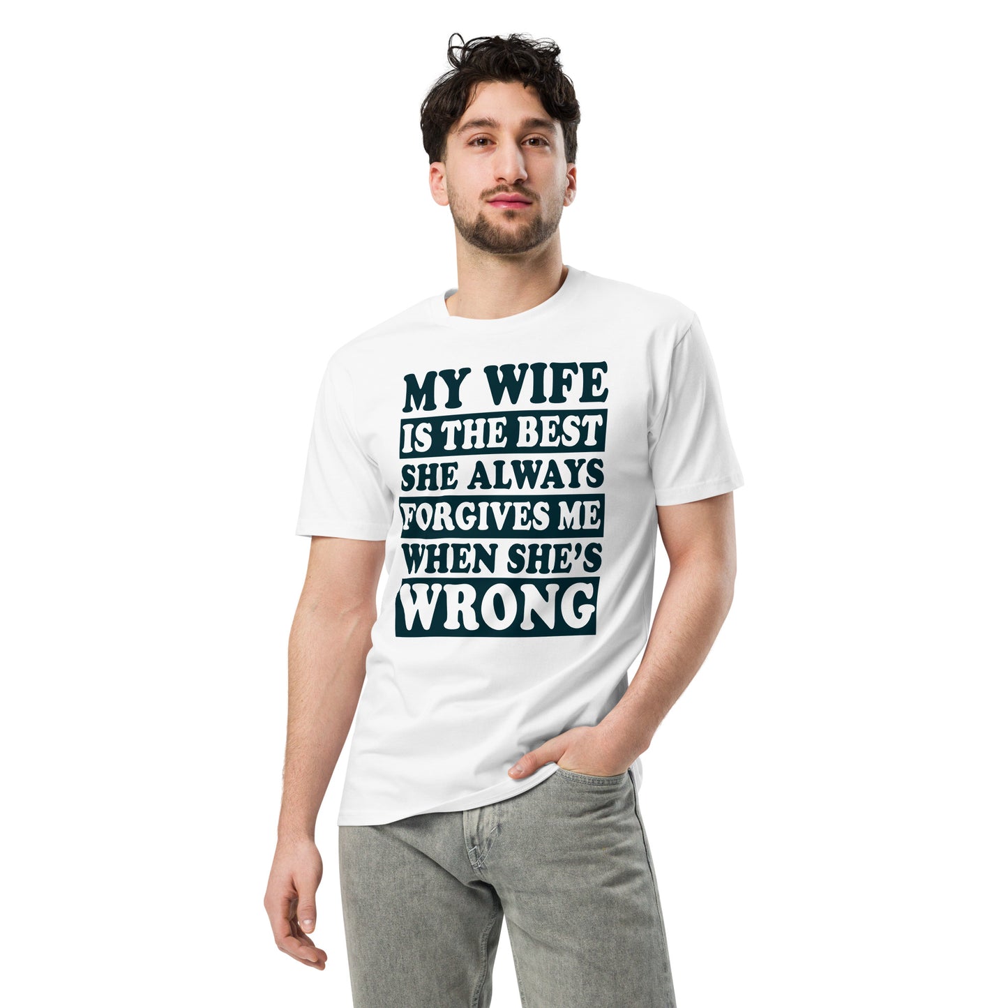 Men's Tee with Funny Message