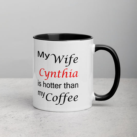 Personalized Mug with Color Inside