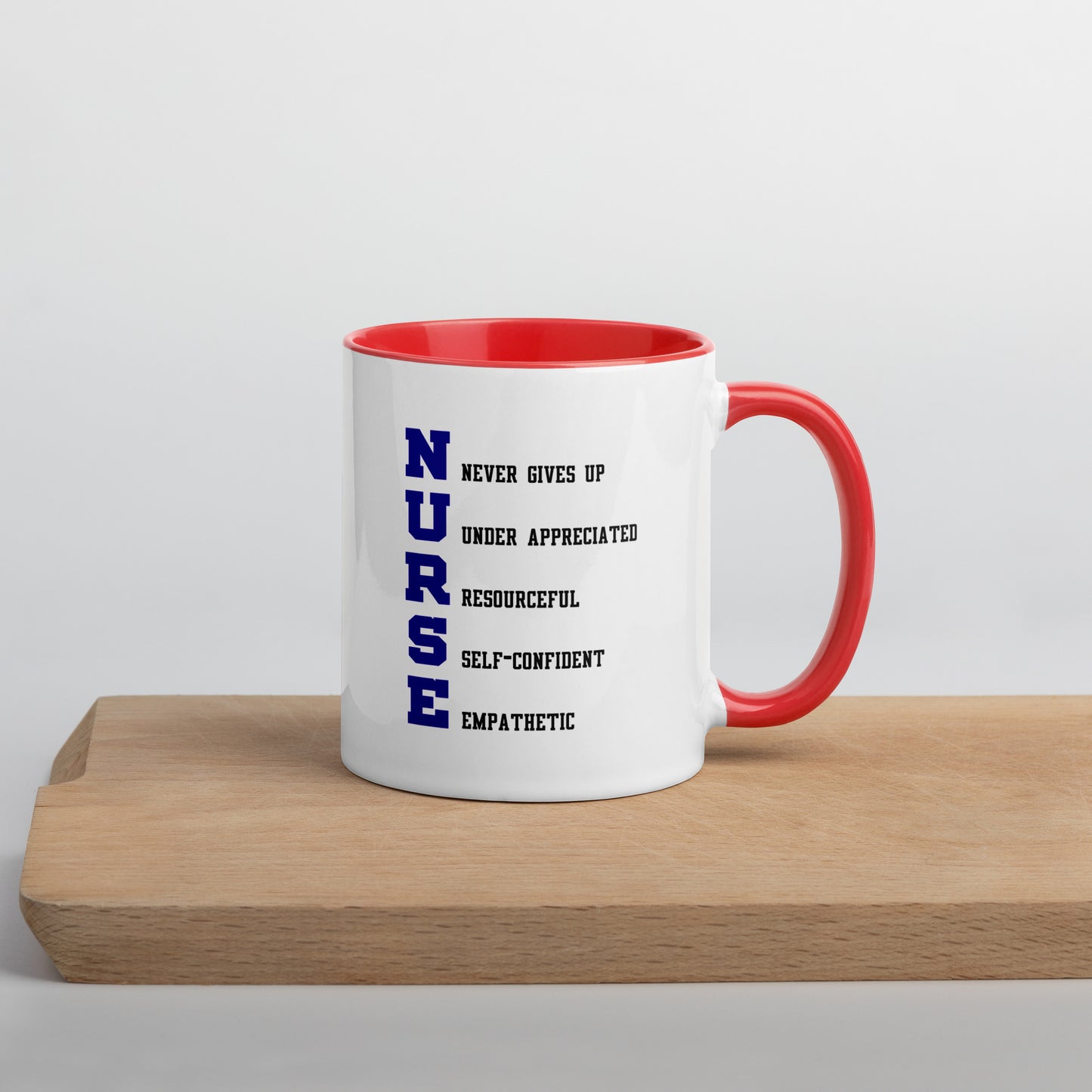 Nurse Mug with Color Inside