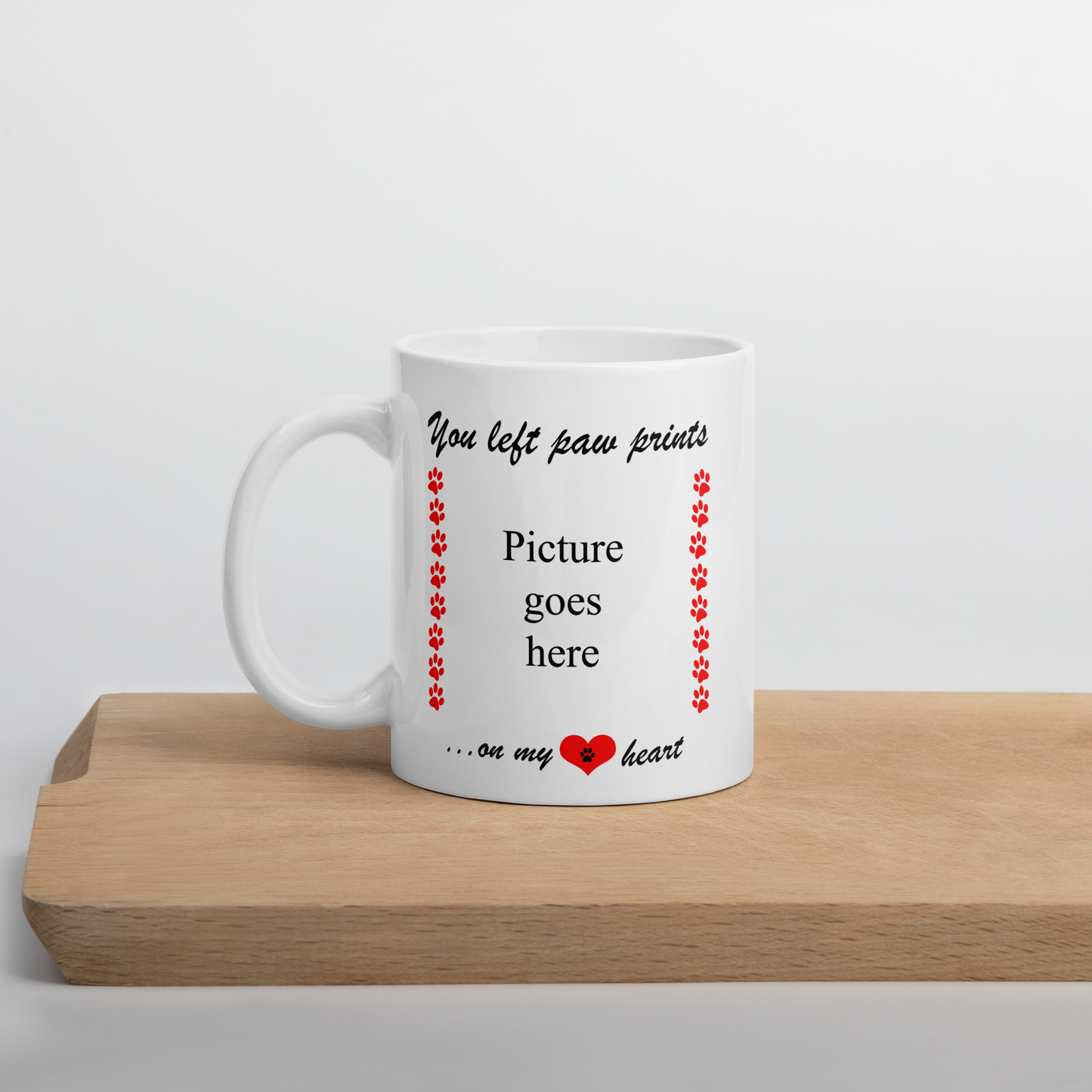 Personalized Pet Memorial Photo Coffee Mug