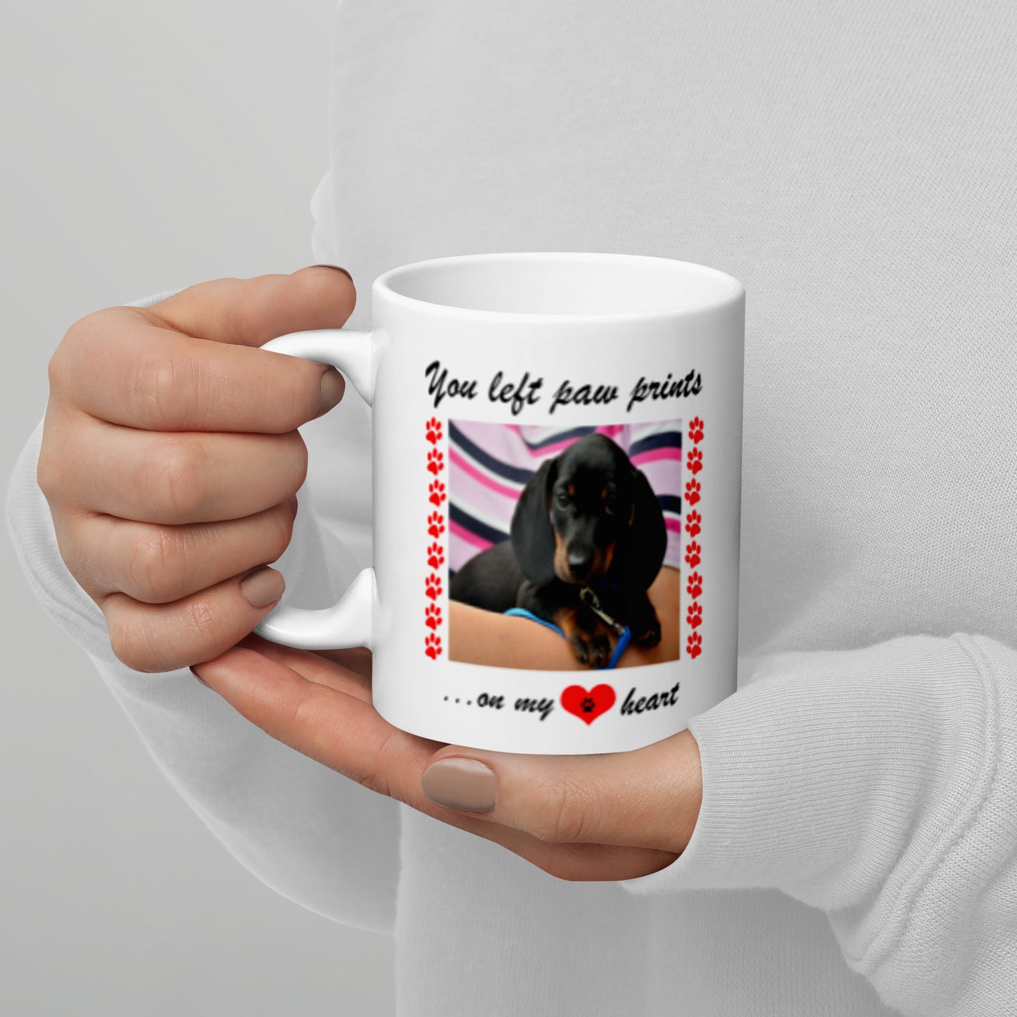 Personalized Pet Memorial Photo Coffee Mug