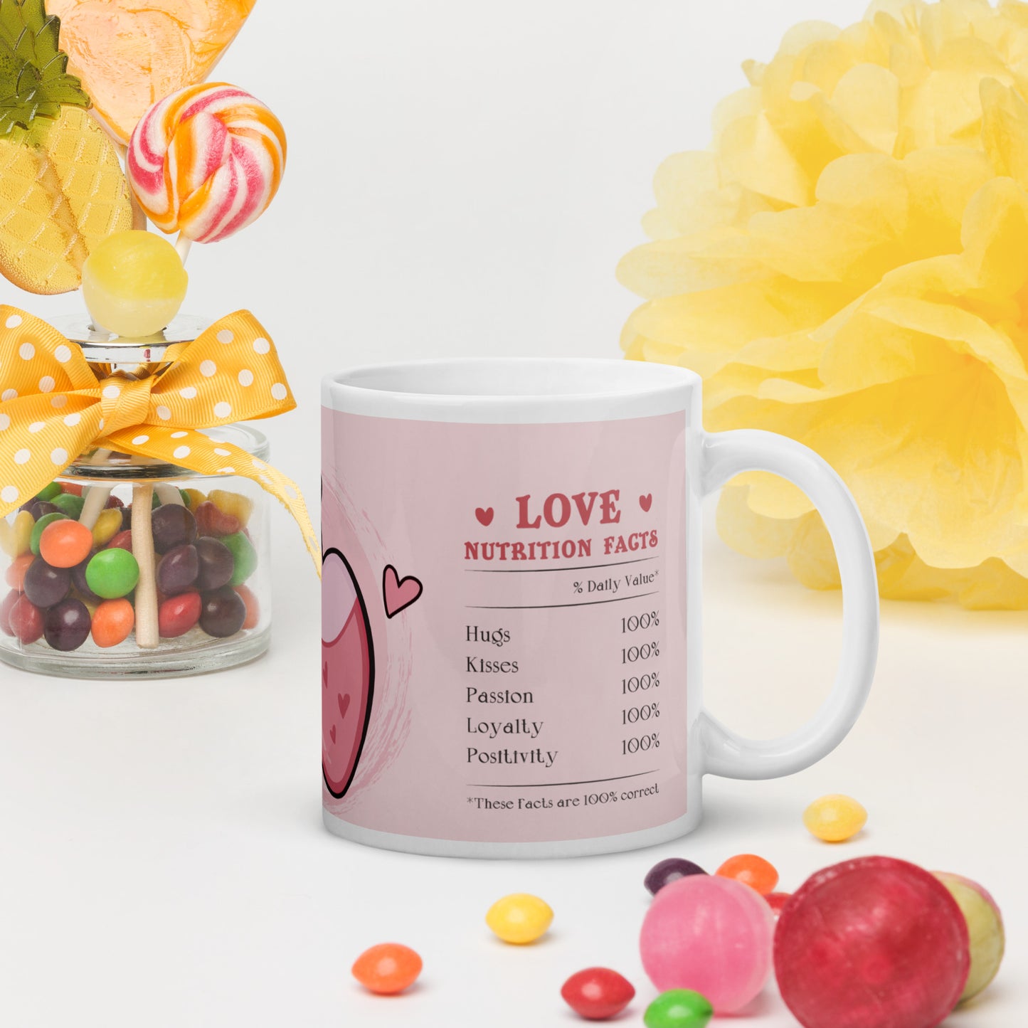 Valentine's Day Love Glossy Mug