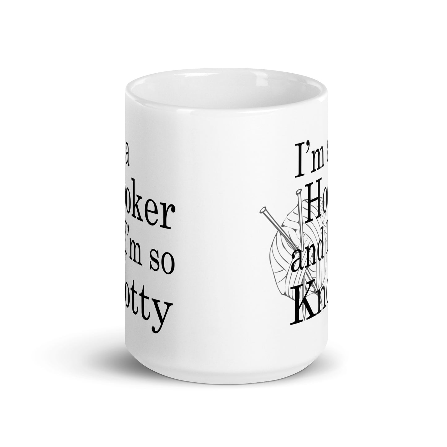 Knotty Hooker Knit Lover Mug