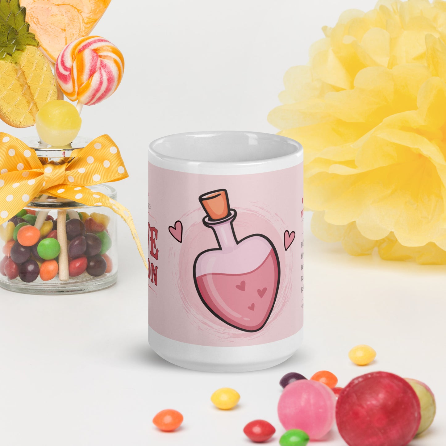 Valentine's Day Love Glossy Mug