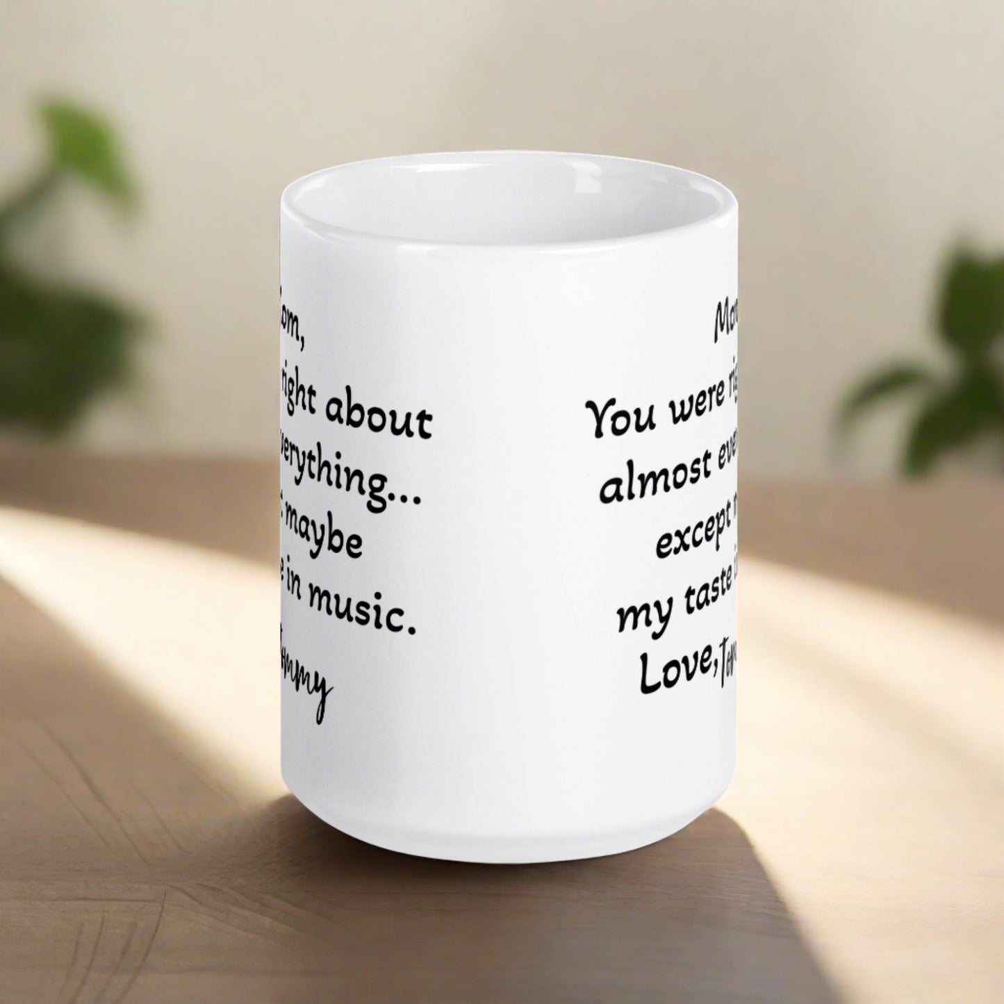 Customizable Mom Mug