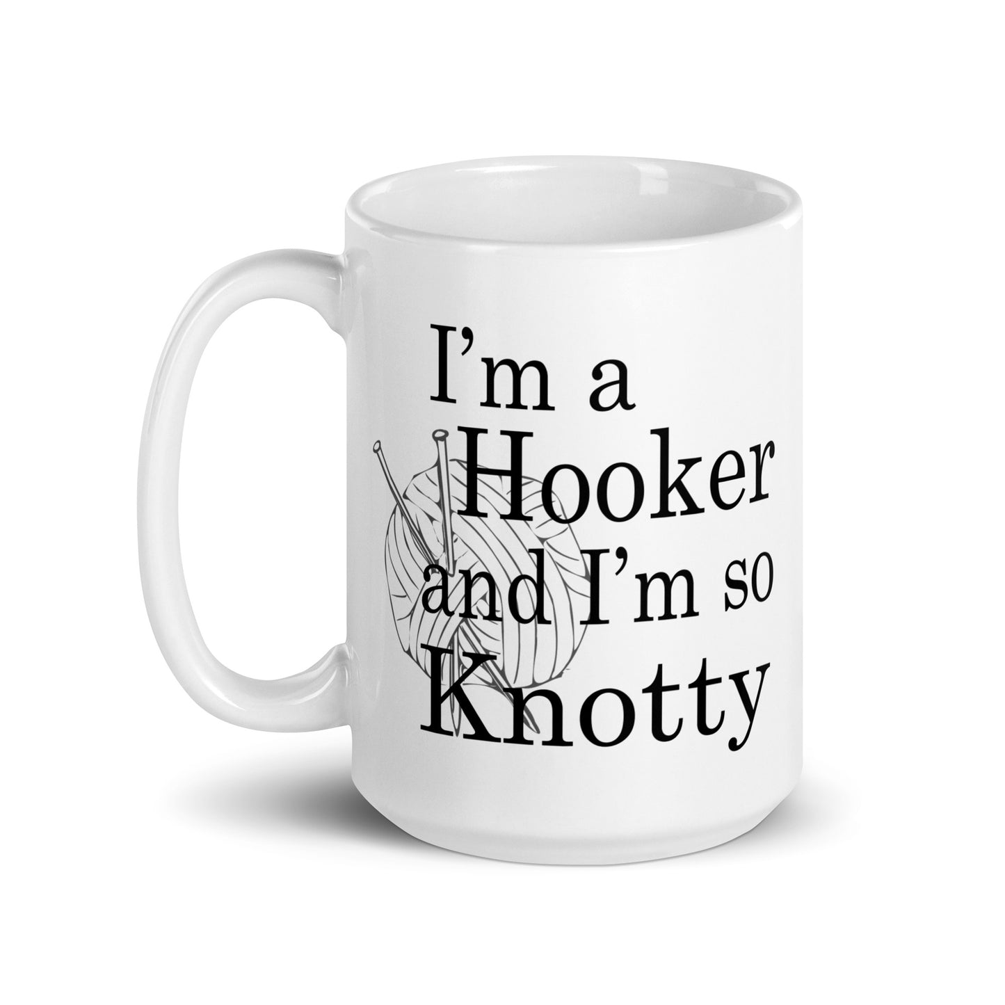 Knotty Hooker Knit Lover Mug