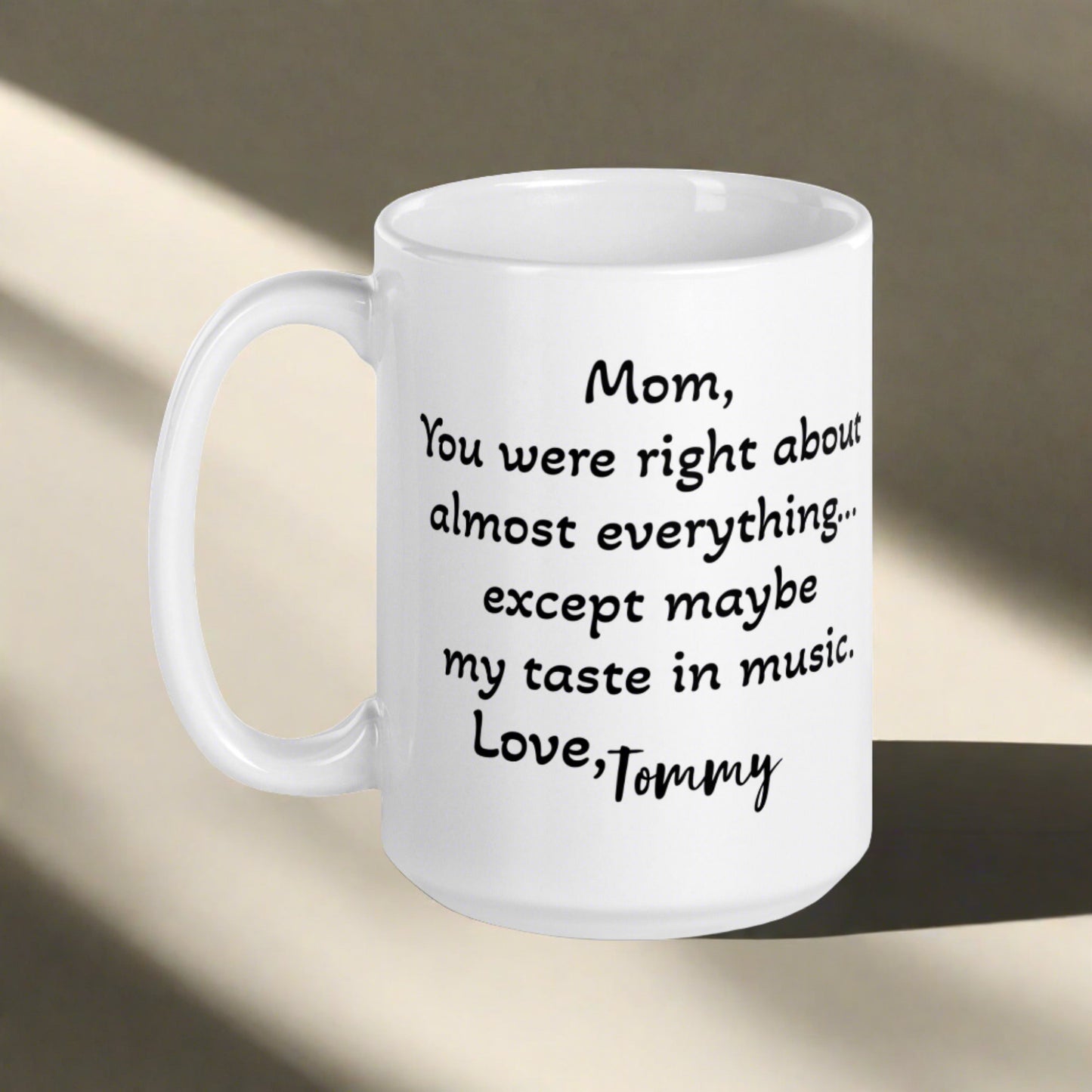 Customizable Mom Mug