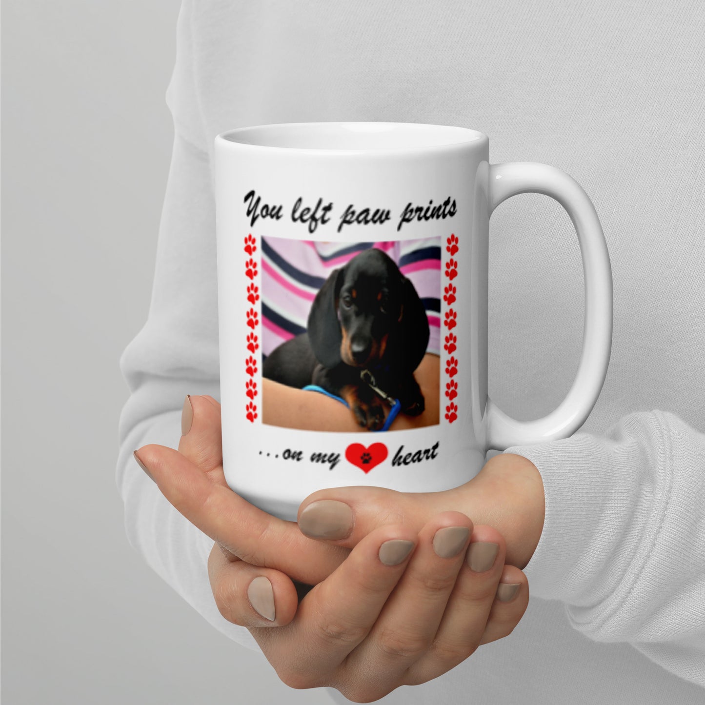 Personalized Pet Memorial Photo Coffee Mug
