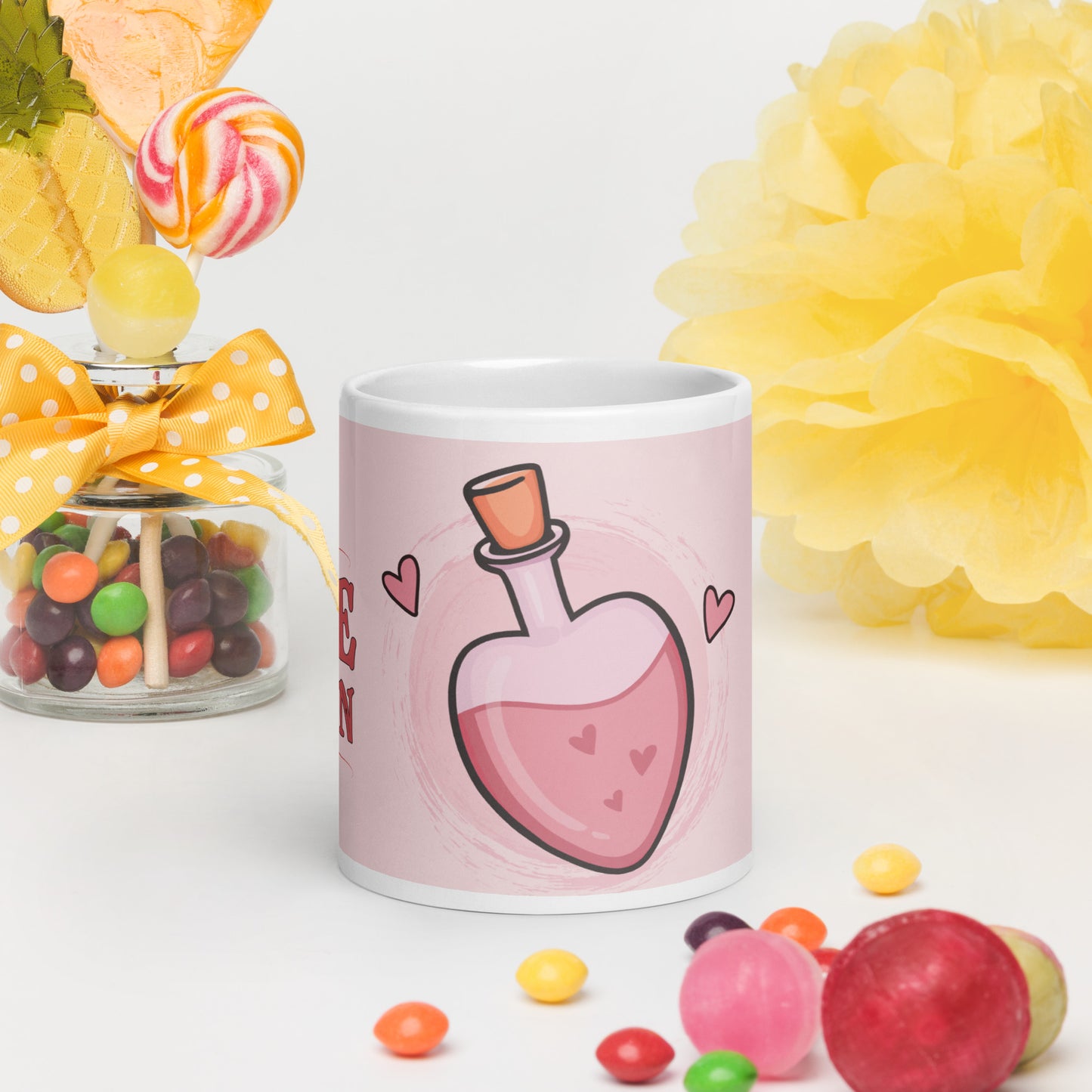 Valentine's Day Love Glossy Mug
