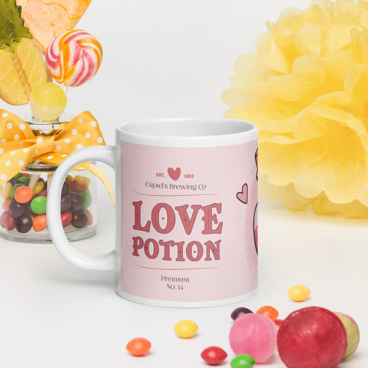 Valentine's Day Love Glossy Mug