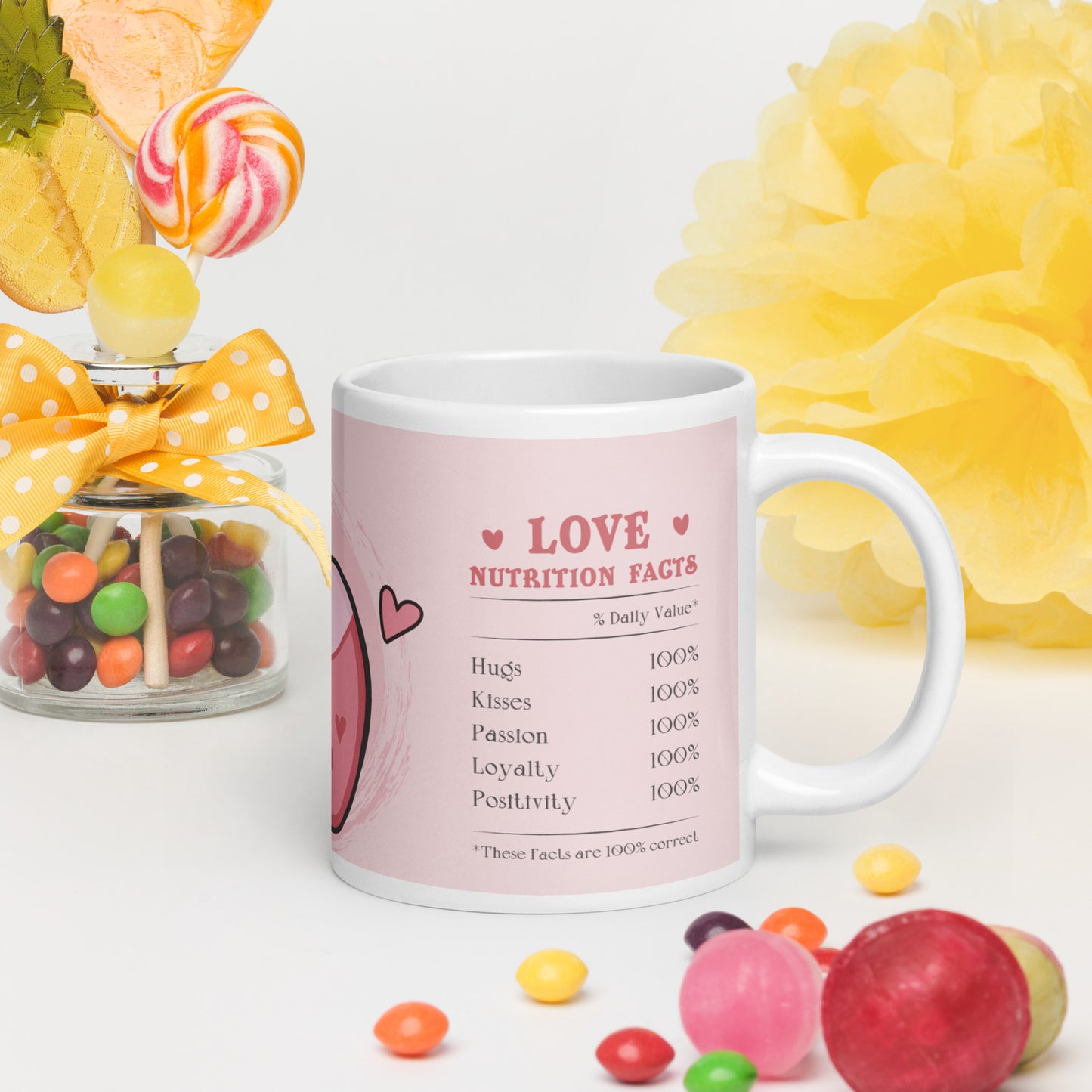 Valentine's Day Love Glossy Mug