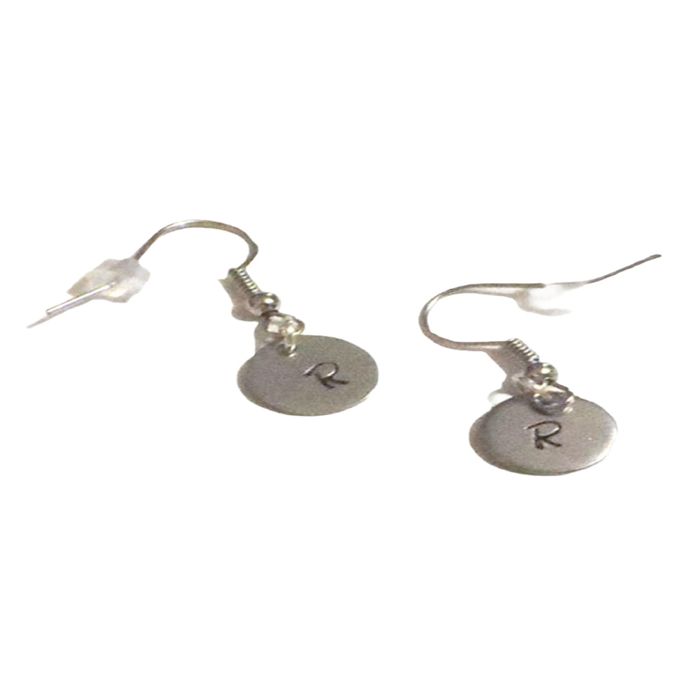 Customized Initial Earrings