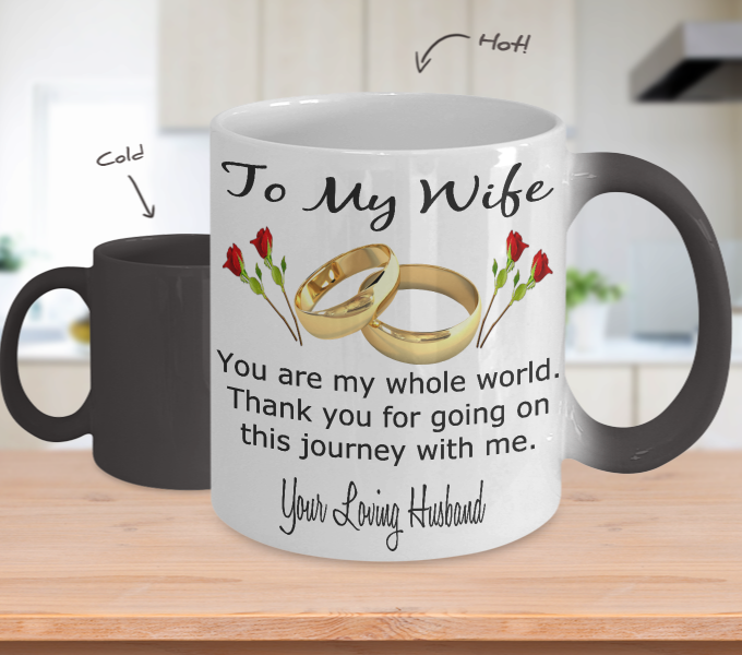Magic Color Changing Coffee Mug For Wife