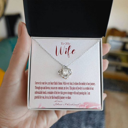 Forever Love Knot Necklace For Wife