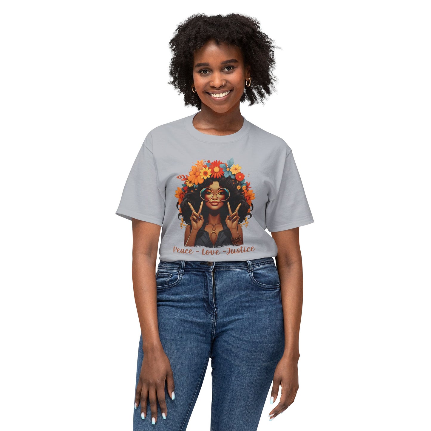 Peace Love and Justice T-Shirt