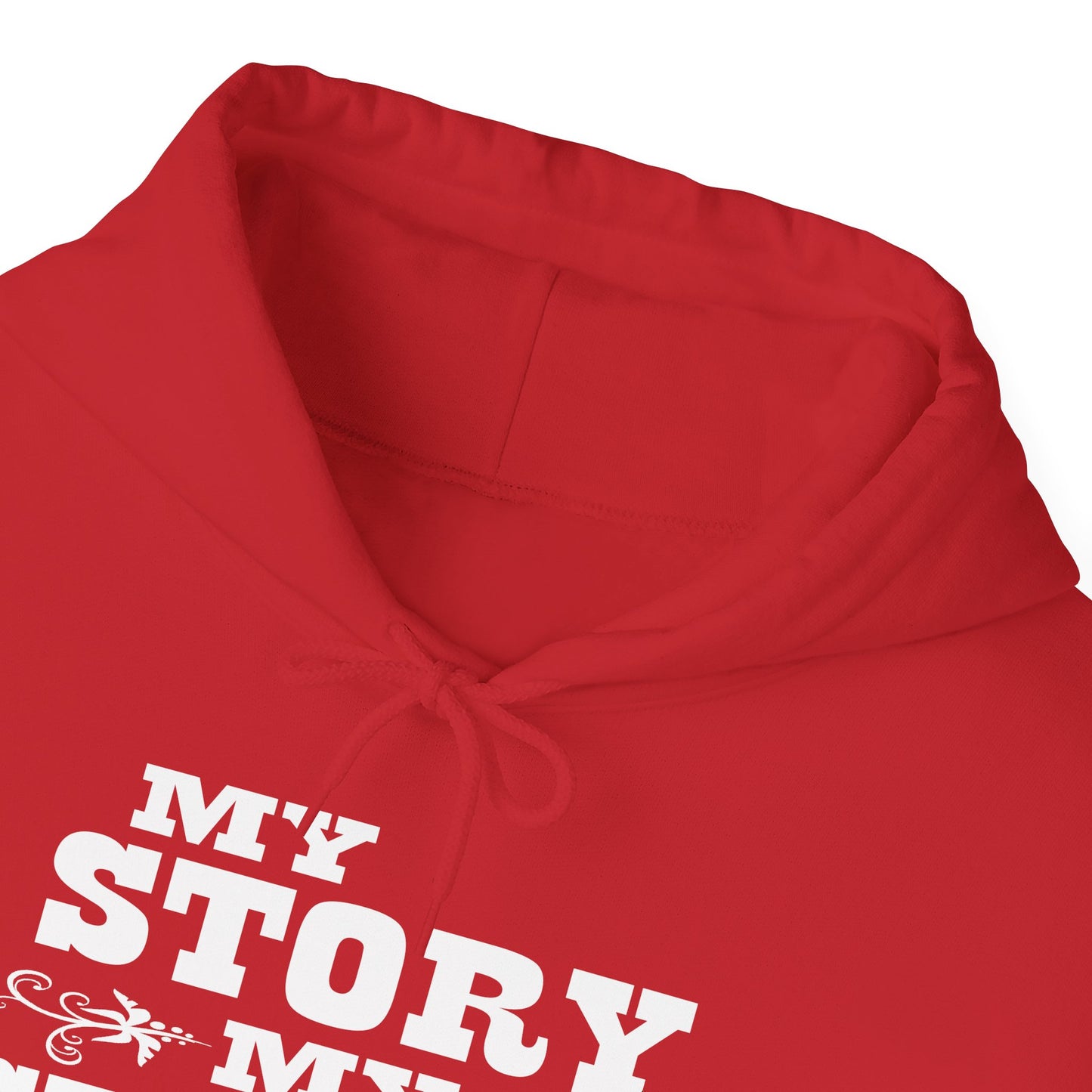 Personalized 'My Story, My Strength' Hoodie - Customizable Empowerment Apparel