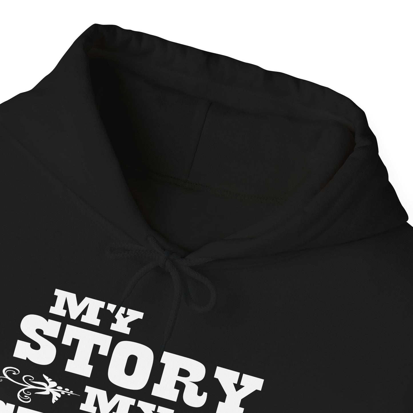 Personalized 'My Story, My Strength' Hoodie - Customizable Empowerment Apparel