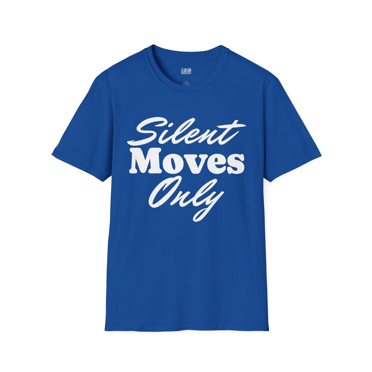 Blue t-shirt with American flag and 'Freedom' text on a white background