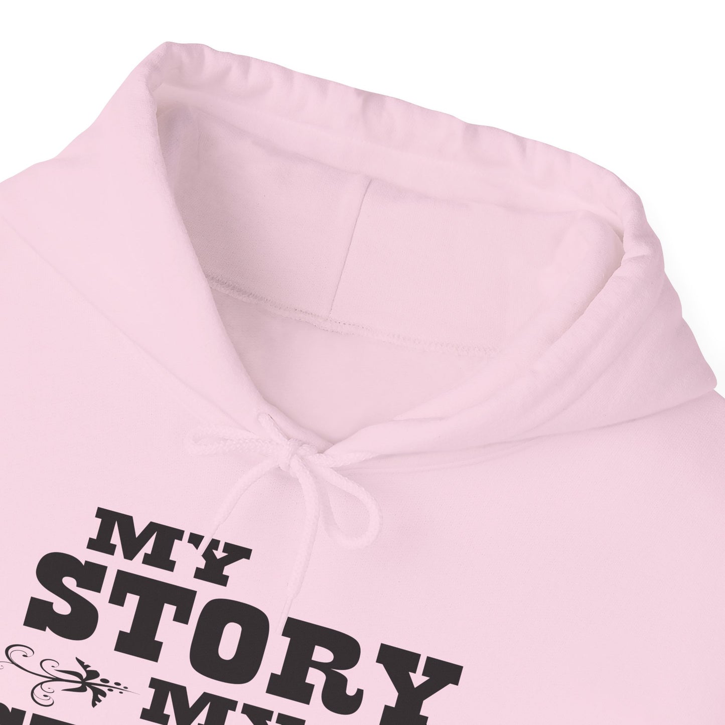 Personalized 'My Story, My Strength' Hoodie - Customizable Empowerment Apparel