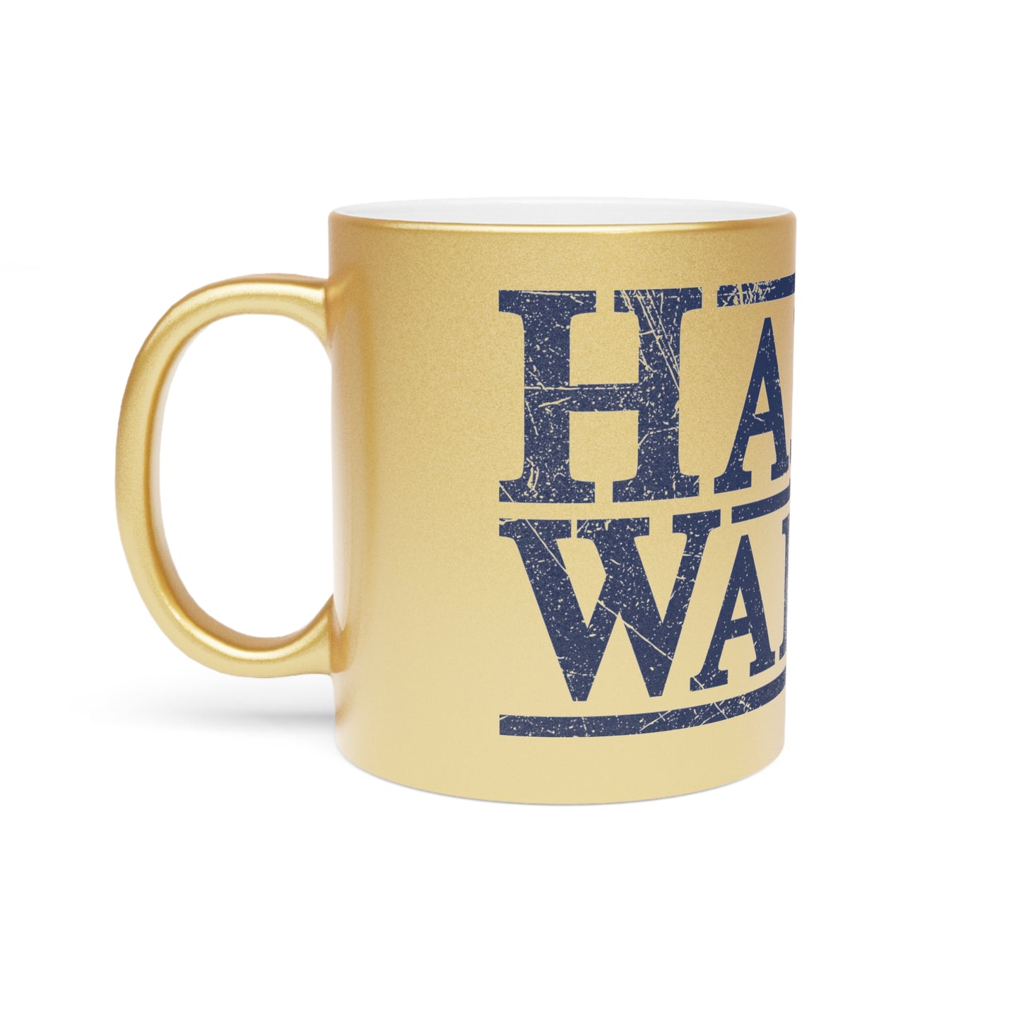 Harris Walz 2024 Election Metallic Mug (Silver\Gold)