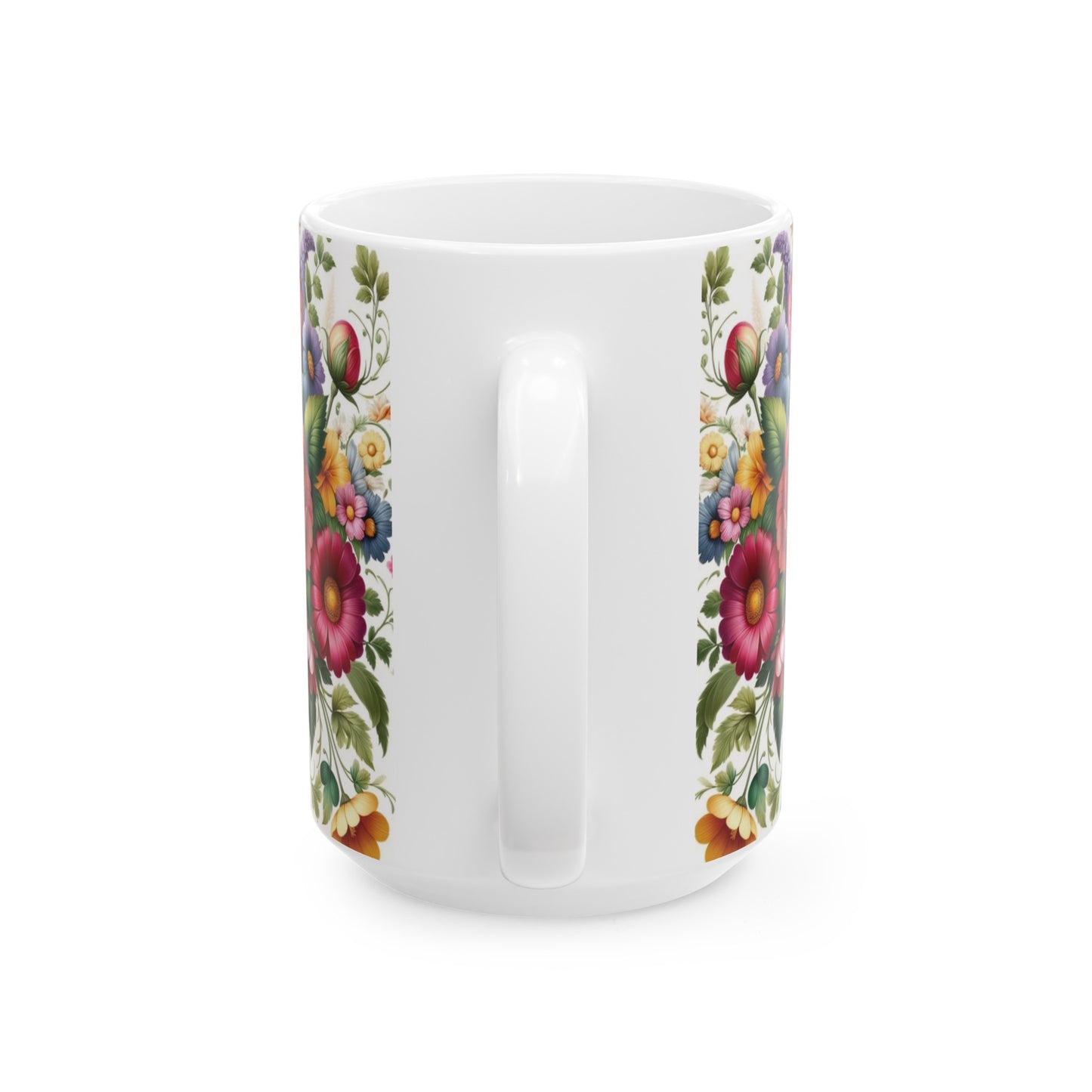 Vegetable Garden Ceramic Mug, (11oz, 15oz)