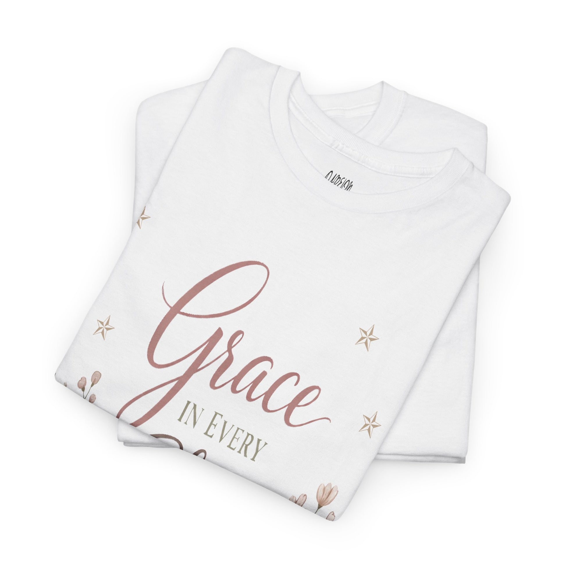 Grace in Every Phase White Tee
