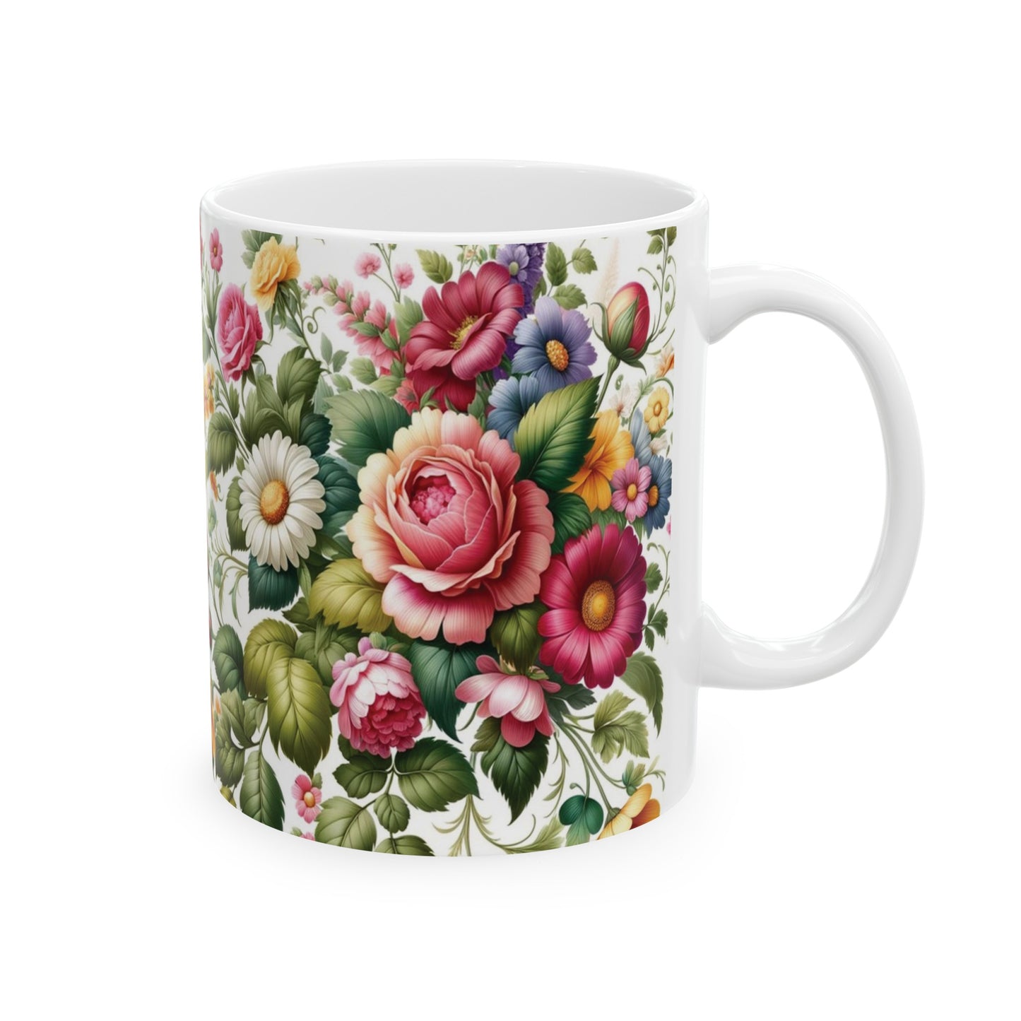 Vegetable Garden Ceramic Mug, (11oz, 15oz)