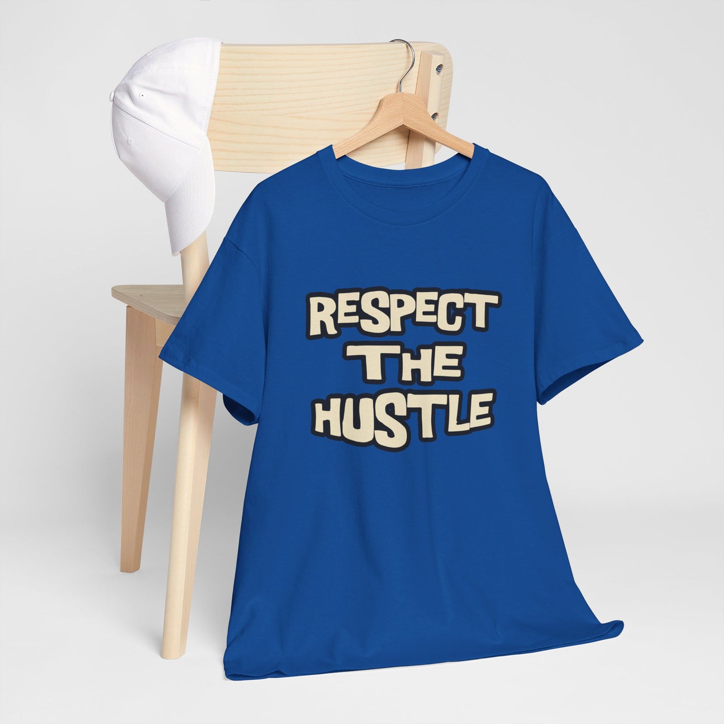 Respect The Hustle Heavy Cotton T-Shirt