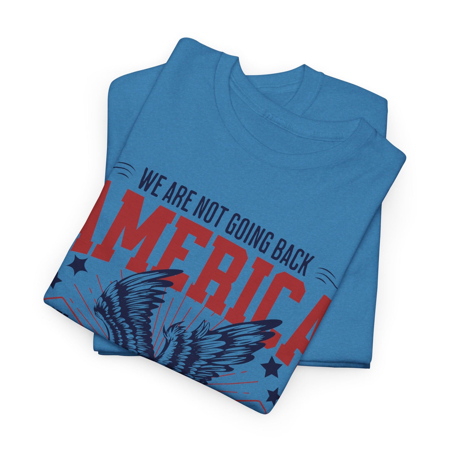 Harris Walz 2024 T-Shirt for Men - We are Not Going Back - Let's Win This