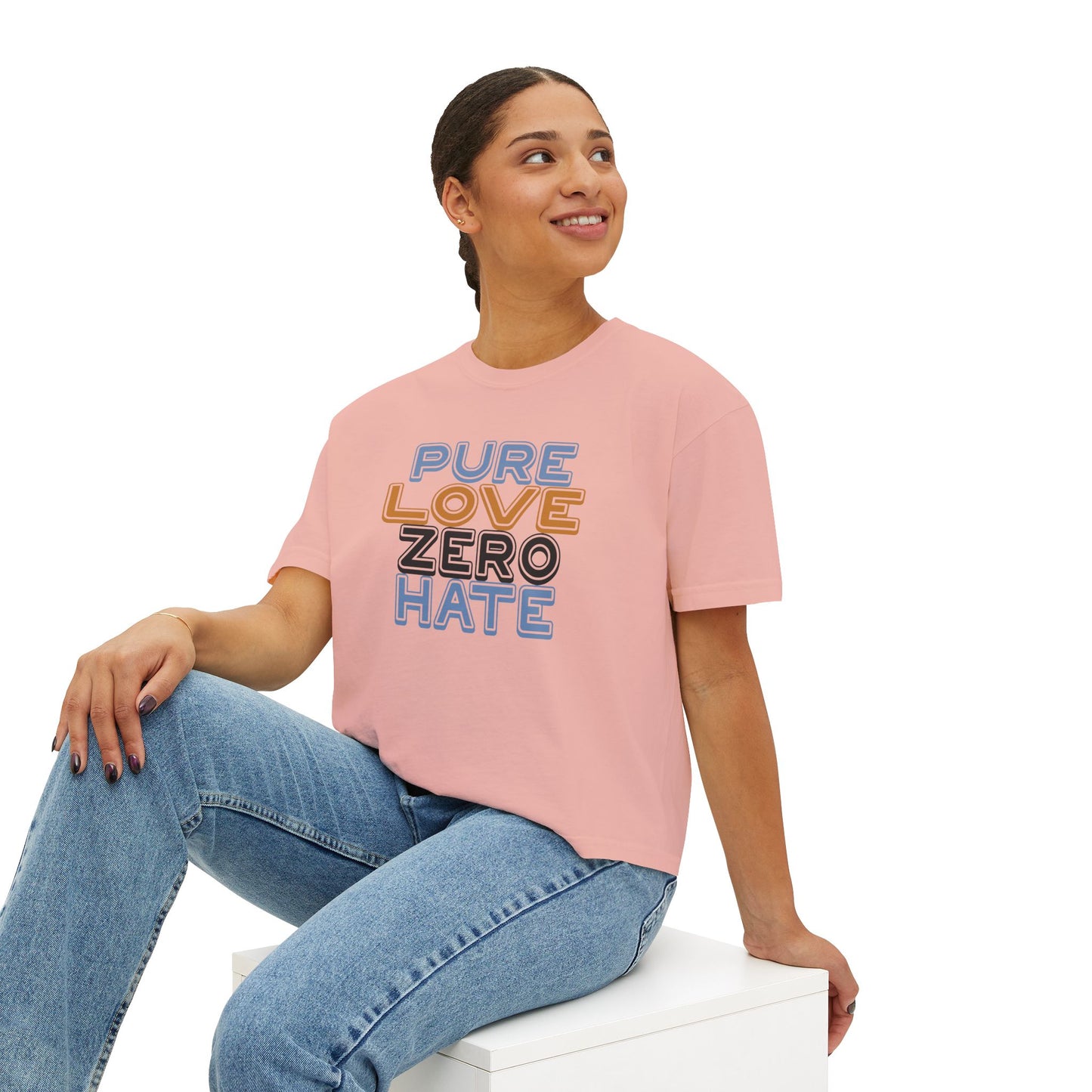 Pure Love Zero Hate Boxy T-Shirt