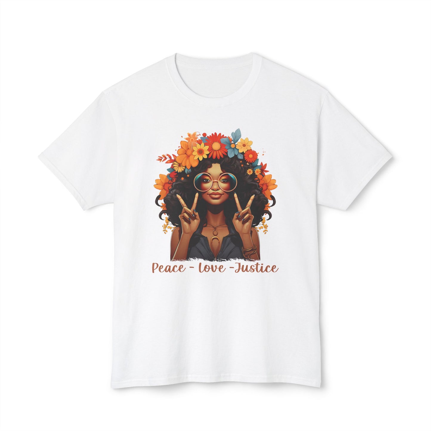 Peace Love and Justice T-Shirt