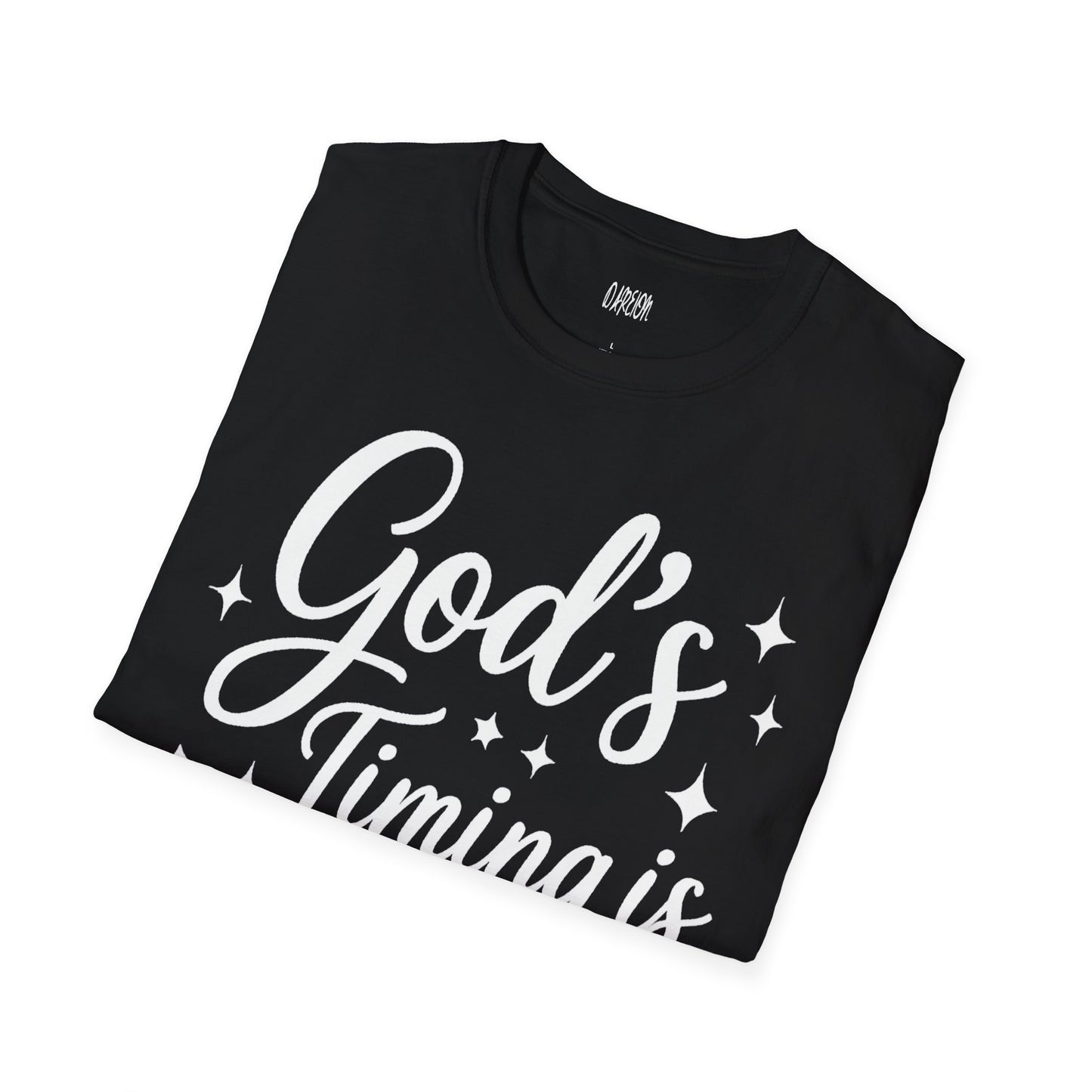 God’s Timing Is Perfect Tee | Inspirational Christian Faith Shirt for Men & Women
