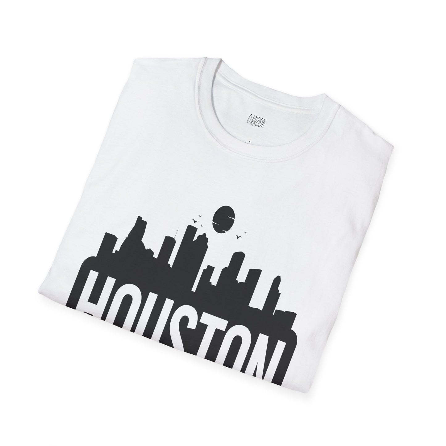Houston Texas Skyline T-Shirt | Hometown Pride Graphic Tee | Urban City Shirt