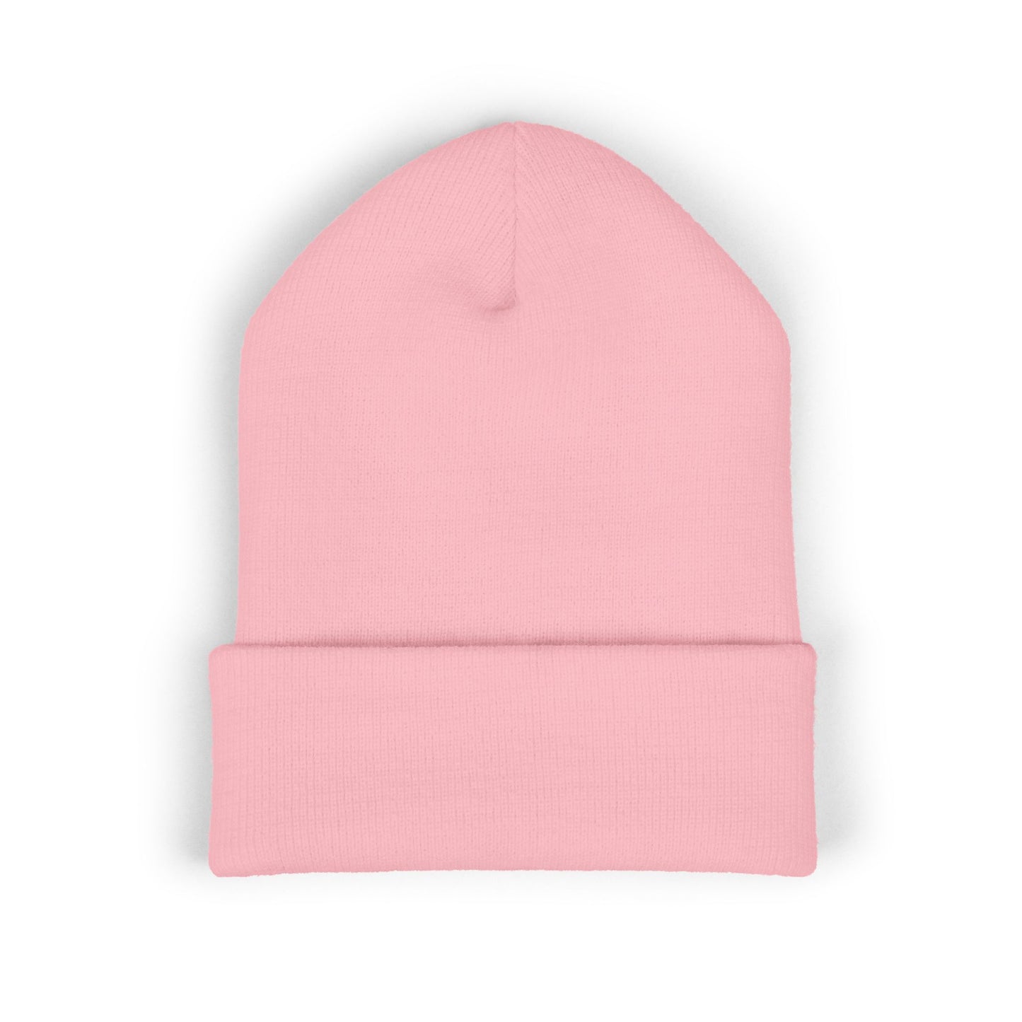 Be Still Embroidered Beanie – Minimalist Faith-Inspired Cuffed Knit Hat for Women & Men