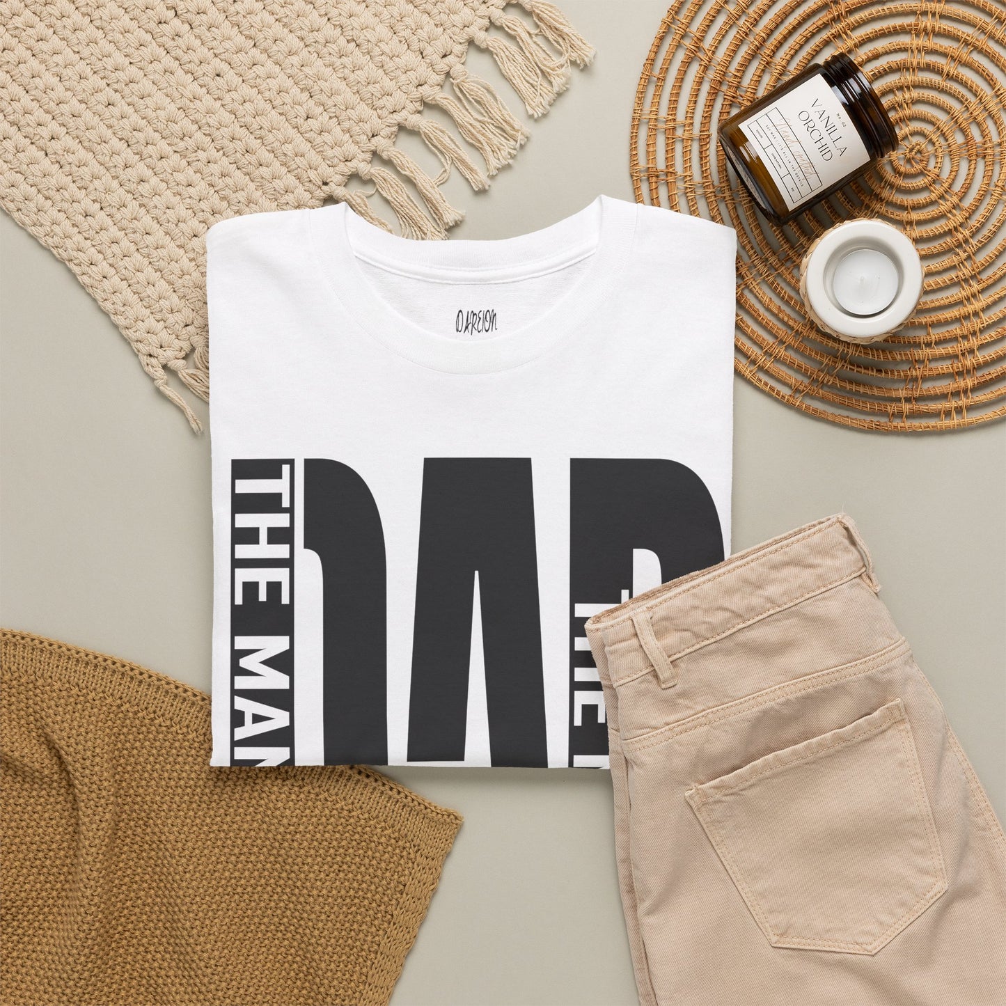 Dad T-Shirt – "The Man, The Myth, The Legend" Father's Day Tee