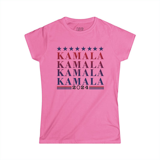 KAMALA KAMALA KAMALA 2024 Election Softstyle T-Shirt