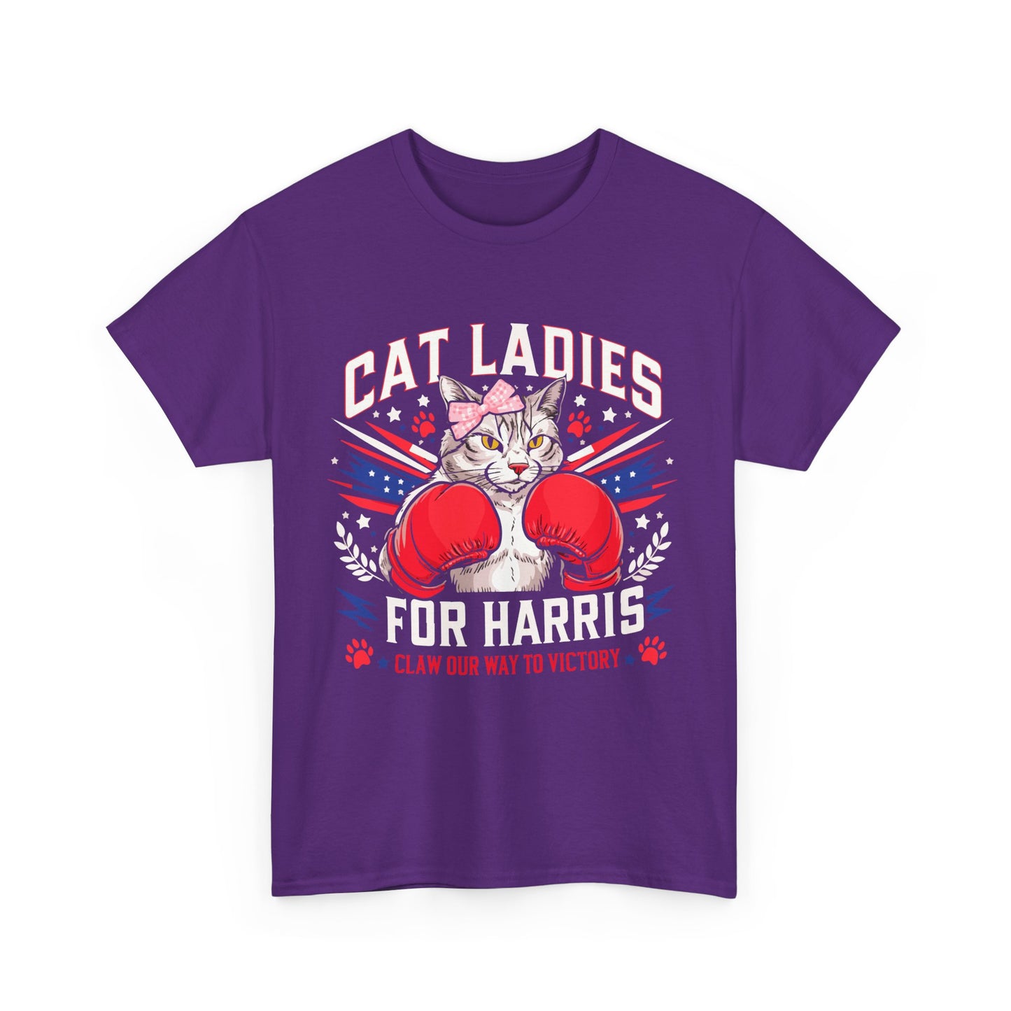 Cat Ladies for Harris Election T-Shirt