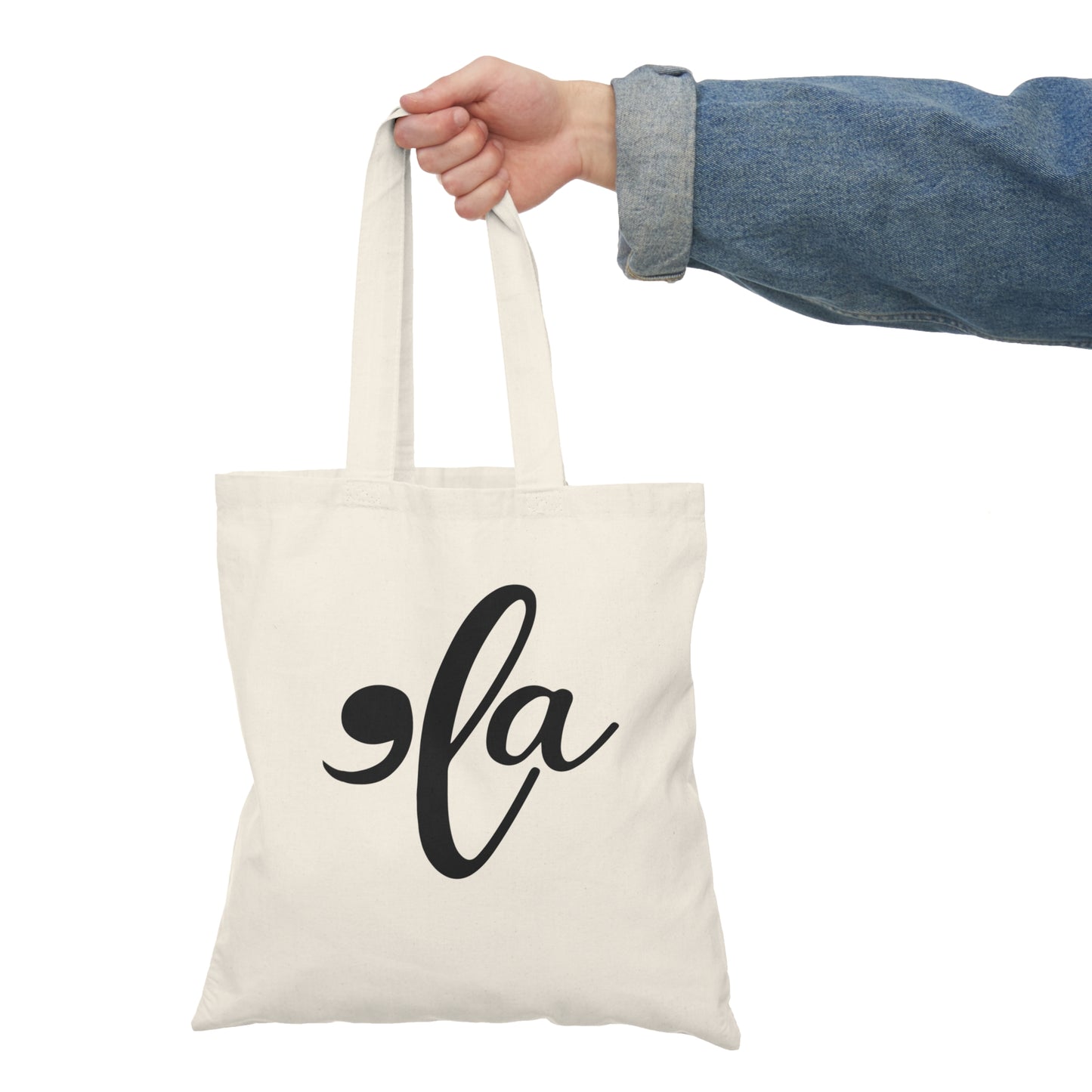 Comma La Kamala Harris Natural Tote Bag