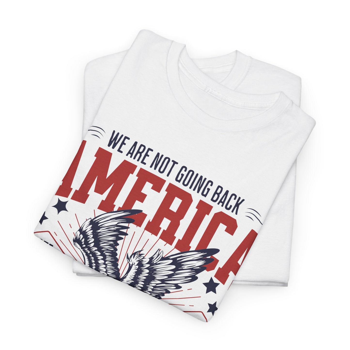 Harris Walz 2024 T-Shirt for Men - We are Not Going Back - Let's Win This